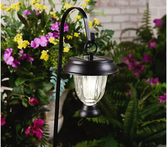 8pc 3-in-1 Solar Pathway Lights with 360-degree Filament Bulb
